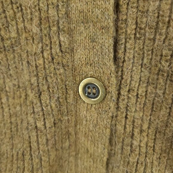 Free People Sweater Womens Xl Brown Cardigan V Neck Long Sleeve - Picture 2 of 8